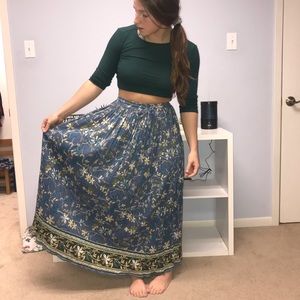 Vintage Floral Skirt